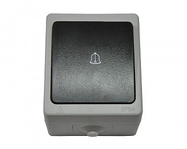 Клавіша дзвінка вологозахищена, IP 54 (10/100), Elbrus GISelt (00000112057)