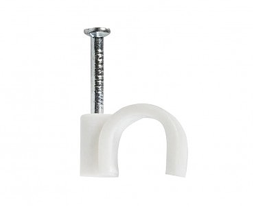 Кліпса кабельна кругла 6мм  Apro (уп.100шт.)  (300 ящ) (00000103960)