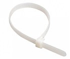 Хомут нейлоновий 3,6*300 (4*300) білий Apro (уп. 100 шт) (80 ящ.)