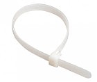 Хомут нейлоновий 3,6*200 (4*200) білий Apro (уп. 100 шт) (120 ящ.)