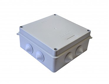 Коробка розподіл. герм. Р9 без клемника 100х100х70мм (40 шт.) (00000010559)