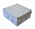 Коробка розподіл. герм. Р9 без клемника 100х100х70мм (40 шт.)