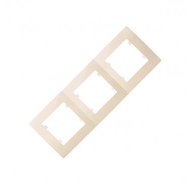 Рамка 3-а крем. MAKEL Lillium Natural Kare (00000031076)