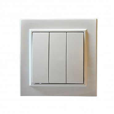 Вимикач 3-й прихований Milana GISelt (10/200 шт.) (00000012248)