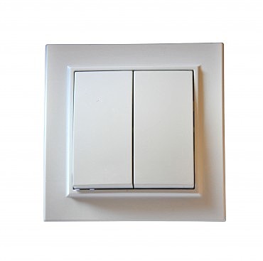 Вимикач 2-й прихований Milana GISelt (10/200 шт.) (00000012245)