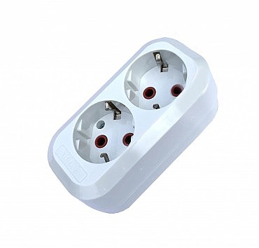 Колодка для подовжувача 2-а з з/к GISelt (15/120 шт.) (00000112150)