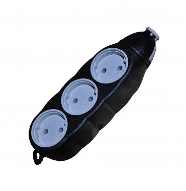 Колодка 3-а без з/к будівельна, помаранчева, ударостійка ЧОРНА двостороння каучукова (200 шт/ящ) (00000113319)