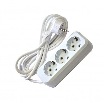 Подовжувач електричний 3/3 метра із з/к GISelt (1/64 шт.) (00000013082)