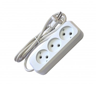 Подовжувач електричний 3/3 метри б/з GISelt (1/80 шт.) (00000013076)