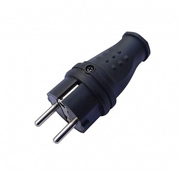 Вилка пряма із з/к каучук GISelt (20/320 шт.) (00000097773)