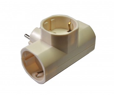 Трійник 3 гнізда із з/к GISelt (00000013087)