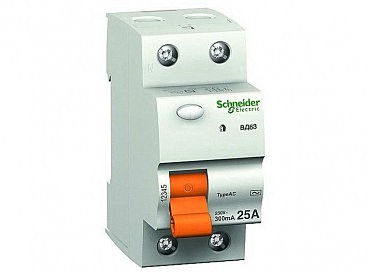 ПЗВ 2p 63A/30mА Shneider Шнайдер (00000003462)