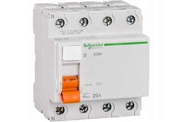 ПЗВ 4p 40A/300mА Shneider Шнайдер (00000001820)
