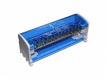 Шина нульова в корпусі 2х15 отв. (00000113285)