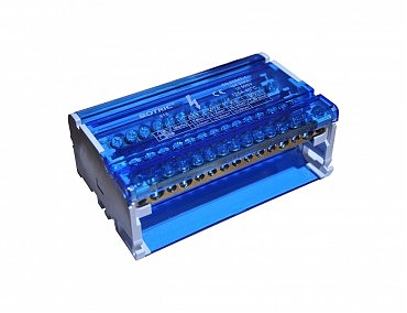 Шина нульова в корпусі 4х15 отв. (00000113286)