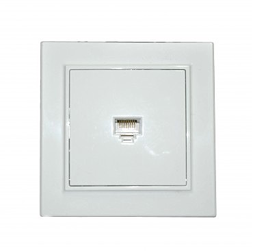 Розетка комп-а 1-а прихована Milana GISelt (10/200 шт.) (00000012260)