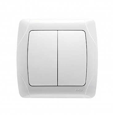 Вимикач 2 скр Кармен (00000000011)