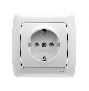 Розетка 1 скр із з/к зі шторками Кармен (00000002618)