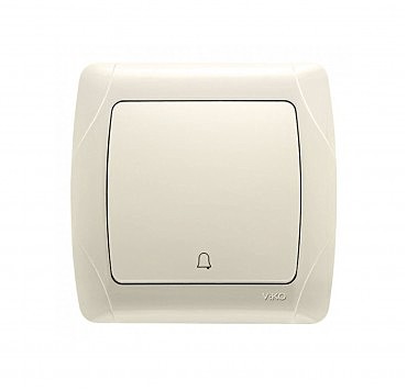 Кнопка звонка Кармен крем (00000001445)