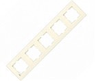 Рамка 5-я вертикальная Карре крем