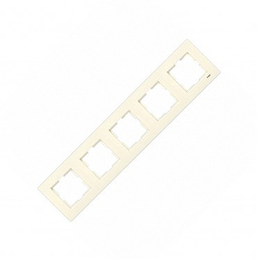 Рамка 5-я горизонтальная Карре крем (00000000255)