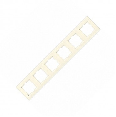 Рамка 6-я вертикальная Карре крем (00000000256)