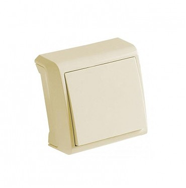 Выключатель 1 откр Вера крем (00000000562)