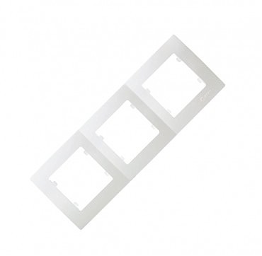 Рамка 3-я бел. MAKEL Lillium Natural Kare (20 шт.) (00000013210)