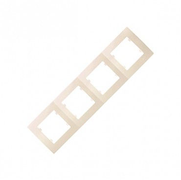 Рамка 4-а крем. MAKEL Lillium Natural Kare (00000097286)