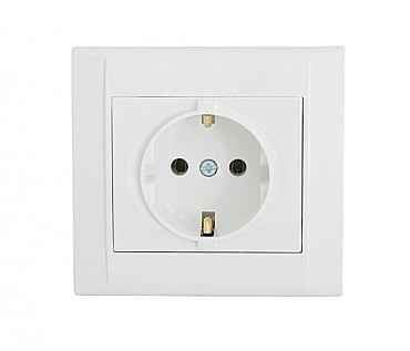 РОЗЕТКА  С/З  С ЗАЩТ. ДЛЯ ДЕТЕЙ (00000106243)