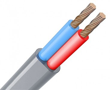   ВВГ 3 нгд П 2х1,5 (КУ) СІРИЙ (00000107728)