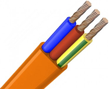   ВВГ п нгд (3-й) 3х1,5 (КУ) Помаранчевий (00000104962)