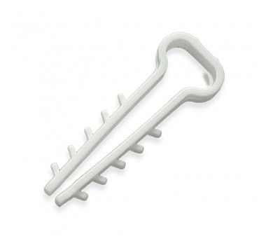 Дюбель-ялинка (затискач) 10 мм для плос. каб 100 шт (00000005965)