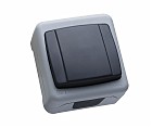 Выкл. 1 откр. серый IP55 MAKEL (12 шт.)