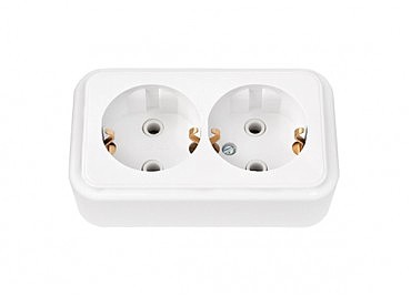 Праліск розетка 2-а з з/к РА16-261 (50 шт) (00000000430)