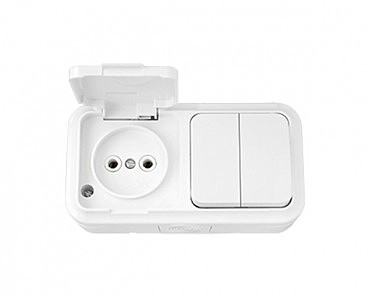 Праліск блок викл.2-кл.+роз.бризгозащ. РЦ-655 (35 шт) (00000002077)