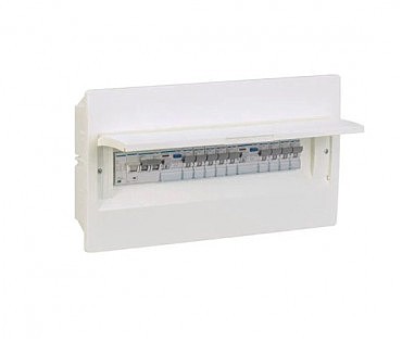 Щит в/у з білими дверцятами 18 мод. COSMOS (00000011252)