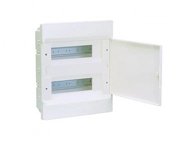Щит в/у з білими дверцятами 24 мод.(2х12) COSMOS (00000011341)