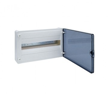 Щит 18 Н с прозр.двер.(1х18) GOLF Hager (00000002790)