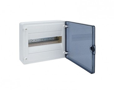 Щит 12 Н с прозр.двер.(1х12) GOLF Hager (00000001923)