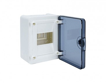 Щит 4 Н с прозр.двер.(1х4) GOLF Hager (00000003072)