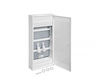 Щит 4-рядний для ММ-обладнання, з/у з металевими дверями, VOLTA (00000103677)