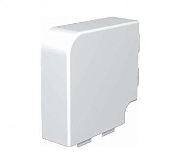 Кришка плоского кута кабель-канала 25x25 / ПВХ (00000098188)