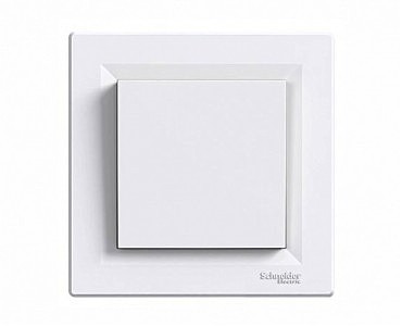 ВИМИКАЧ ДВУХПОЛ. САМОЗАЖ. БІЛ ASFORA (00000103901)