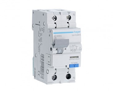 Диф.авт. 1+N 06А C 30мА Hager (00000004315)