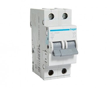 Авт.вим. 2р 63А Hager (00000001506)