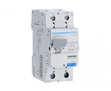 Диф.авт.1+N, 40А, 300mA, C, 6KA, C, 2м Hager (00000007234)