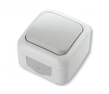 Выключатель 1 откр. PALMIYE ViKo бел. (00000002683)