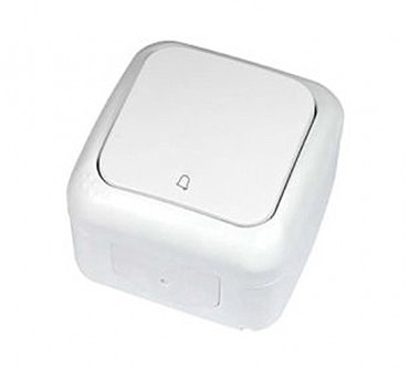 Кнопка дзвінка PALMIYE ViKo біл. (00000002684)