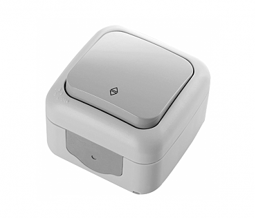 Выключатель 1 откр.проходной PALMIYE ViKo сер. (00000001244)